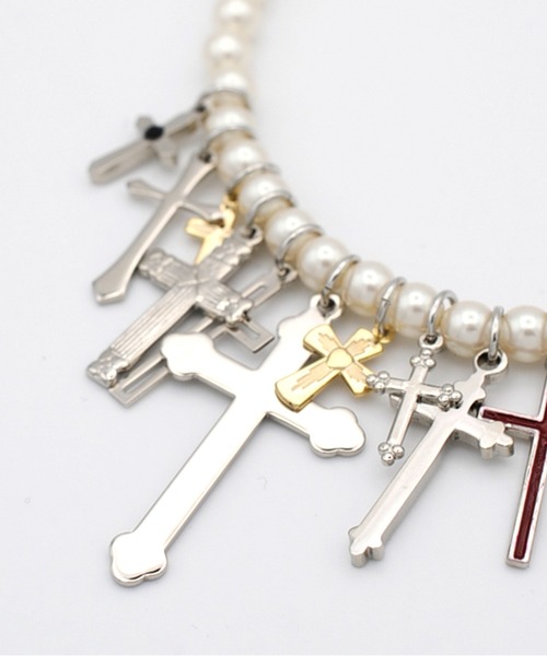 MILKBOY(ミルクボーイ)の「CROSS ブレスレット(ブレスレット・メンズ・A/B・FREE)」の5枚目の写真
