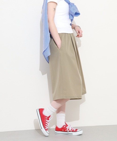 hunch(ハンチ)の「hunch タック入りハーフパンツ(その他パンツ・レディース・ブラウン/カーキ/ブラック・FREE)」の20枚目の写真