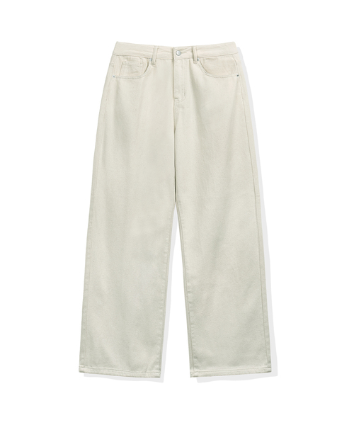 BASIC LABEL（ベーシックラベル）の「Hanson washing wide cotton pants 6 Color [BLBP_4011]（その他パンツ・レディース・オートミール/ブラック/ホワイト/クリーム/ベージュ/ブラウン・X-SMALL/SMALL/MEDIUM/LARGE/X-LARGE）」の6枚目の写真