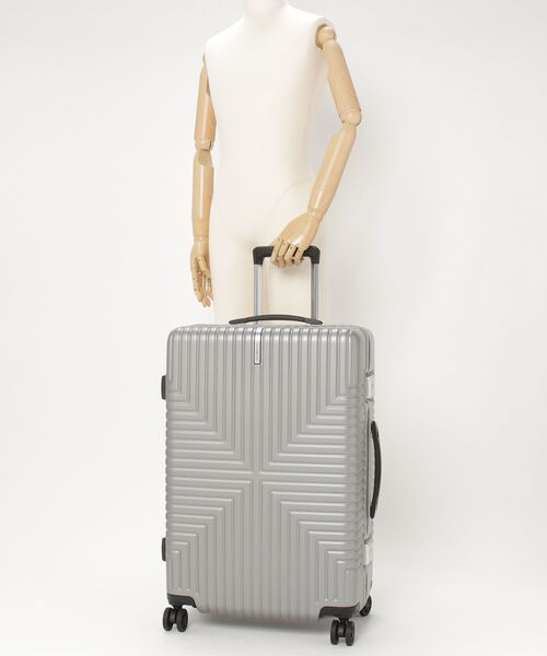 Samsonite（サムソナイト）の「サムソナイト INTERSECT スピナー68 シルバー（スーツケース/キャリーバッグ・キッズ・シルバー・M）」の3枚目の写真