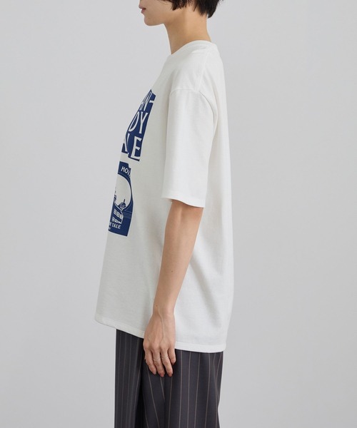 SALON adam et rope'（サロン アダム エ ロペ）の「Sandy TaleグラフィックロゴT（Tシャツ/カットソー・レディース・ブラック/ホワイト系その他/ホワイト・FREE）」の19枚目の写真