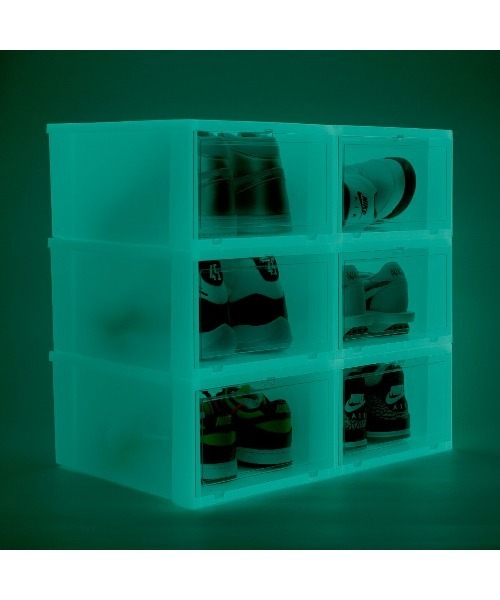 KICKS LAB.（キックスラボ）の「KICKS LAB. SHOE STORAGE BOX 6 BOX / キックスラボ シューストレージ ボックス 6BOXセット / KL-SSB-LTD-01-6（シューズ小物/雑貨・メンズ・グレー・FREE）」の5枚目の写真