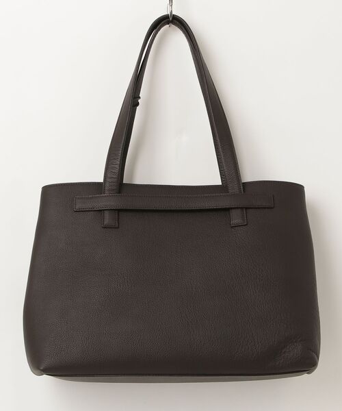 BRILLA per il gusto（ブリッラペルイルグースト）の「FLATHO LT TOTE（トートバッグ・メンズ・ダークブラウン/ブラック・ONE SIZE）」の3枚目の写真