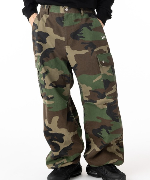NEW ERA(ニューエラ)の「ニューエラ カーゴパンツ カモ柄(その他パンツ・メンズ・カーキ/グリーン系その他・XXL/XL/L/M)」の1枚目の写真
