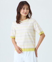 【ウォッシャブル】セーターマシンカットソー