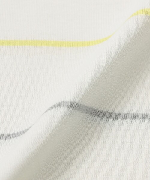 TRANS WORK（トランスワーク）の「【ウォッシャブル】セーターマシンカットソー（Tシャツ/カットソー・レディース・ネイビー/ベージュ/オフホワイト・40/38）」の11枚目の写真