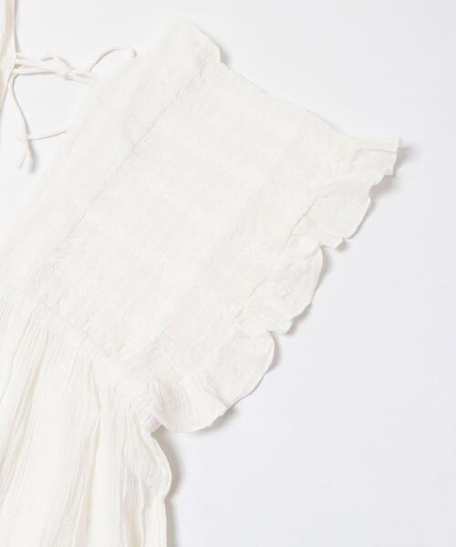URBAN RESEARCH Sonny Label(アーバンリサーチサニーレーベル)の「楊柳ドビーシャーリングブラウス(シャツ/ブラウス・レディース・ブラック/ブルー/オフホワイト・FREE)」の12枚目の写真
