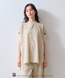 ROYAL NAVY（ロイヤルネイビー）の「《別注》【ROYAL NAVY/ロイヤルネイビー】バンドカラーシャツ（シャツ/ブラウス）」