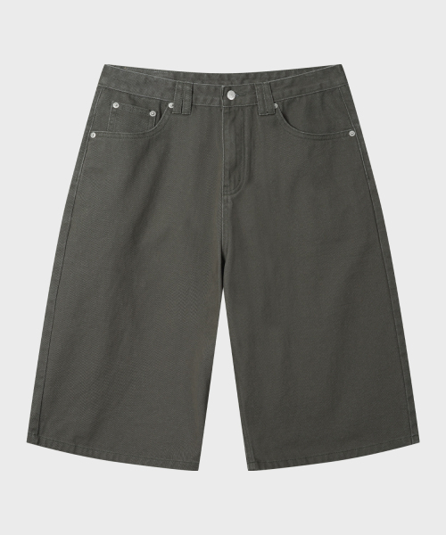 LEIRE（ルアール）の「エブリデイバミューダデニムショーツ[チャコール]（その他パンツ・メンズ・その他・LARGE/MEDIUM/X-LARGE）」の2枚目の写真