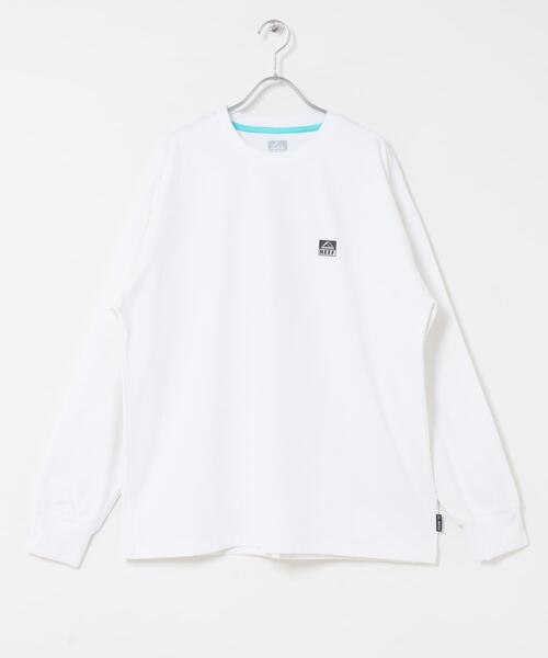 REEF（リーフ）の「REEF　1POINT LOGO RASH LONG-SLEEVE T-SHIRTS（Tシャツ/カットソー・メンズ・ブラック/ホワイト・LARGE/MEDIUM）」の3枚目の写真