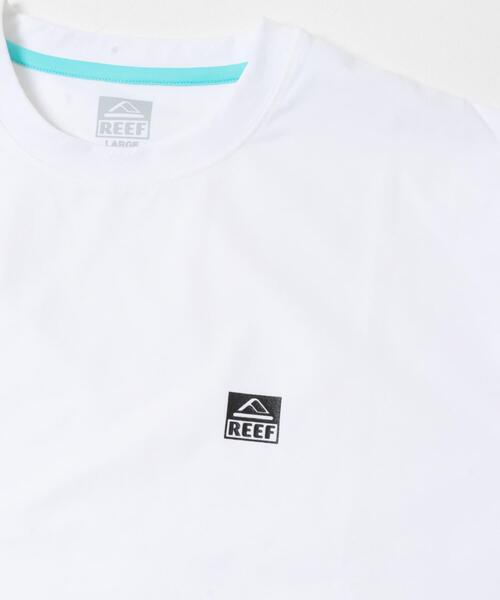 REEF（リーフ）の「REEF　1POINT LOGO RASH LONG-SLEEVE T-SHIRTS（Tシャツ/カットソー・メンズ・ブラック/ホワイト・LARGE/MEDIUM）」の4枚目の写真