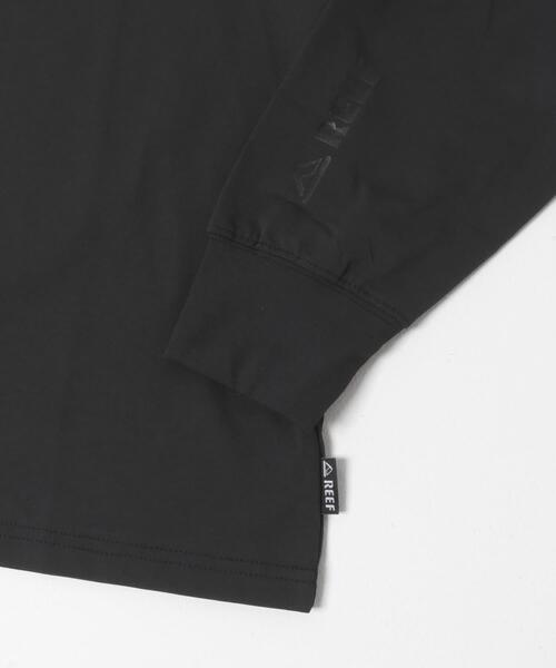 REEF（リーフ）の「REEF　1POINT LOGO RASH LONG-SLEEVE T-SHIRTS（Tシャツ/カットソー・メンズ・ブラック/ホワイト・LARGE/MEDIUM）」の11枚目の写真