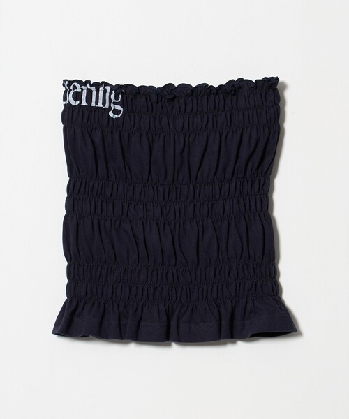 6(ロク)の「【別注】<Ruro for 6>SHIRRING TUBE TOP/チューブトップ(チューブトップ・レディース・オリーブ/パープル/ネイビー/ライトブルー・FREE)」の3枚目の写真
