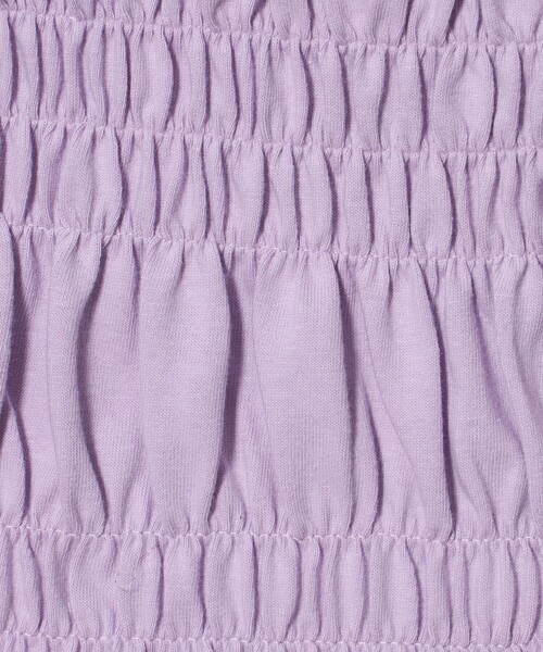 6(ロク)の「【別注】<Ruro for 6>SHIRRING TUBE TOP/チューブトップ(チューブトップ・レディース・オリーブ/パープル/ネイビー/ライトブルー・FREE)」の10枚目の写真