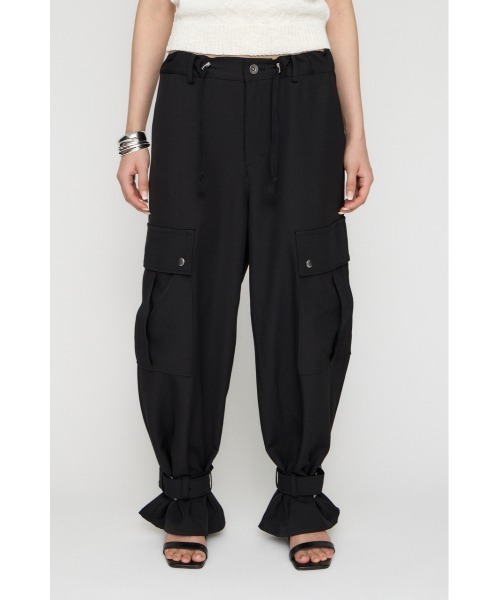 LAGUA GEM(ラグアジェム)の「LOOSEY POCKET CARGO パンツ(カーゴパンツ・レディース・アイボリー/ブラック・X-SMALL/SMALL/MEDIUM)」の12枚目の写真
