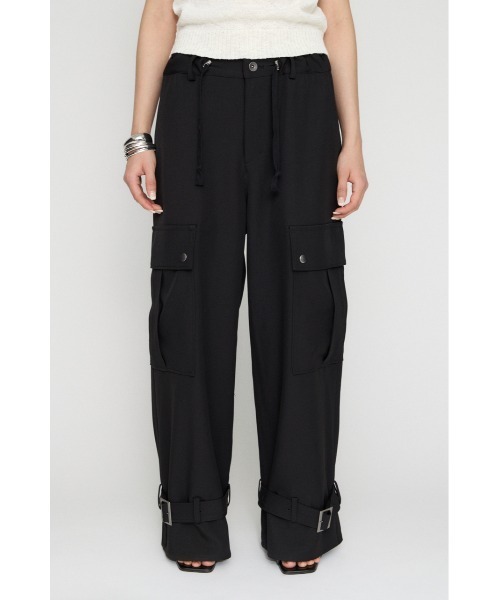 LAGUA GEM(ラグアジェム)の「LOOSEY POCKET CARGO パンツ(カーゴパンツ・レディース・アイボリー/ブラック・X-SMALL/SMALL/MEDIUM)」の9枚目の写真