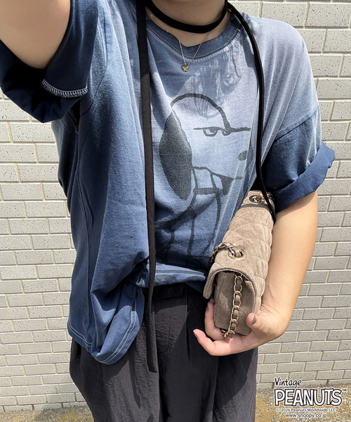 FRAMeWORK（フレームワーク）の「JOHNBULL/ジョンブル PEANUTS SNOOPY TEE（Tシャツ/カットソー・レディース・ネイビー・FREE）」の4枚目の写真