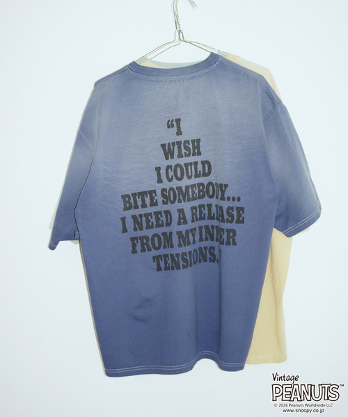 FRAMeWORK（フレームワーク）の「JOHNBULL/ジョンブル PEANUTS SNOOPY TEE（Tシャツ/カットソー・レディース・ネイビー・FREE）」の9枚目の写真