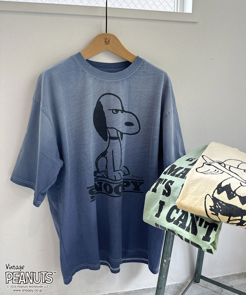 FRAMeWORK（フレームワーク）の「JOHNBULL/ジョンブル PEANUTS SNOOPY TEE（Tシャツ/カットソー・レディース・ネイビー・FREE）」の12枚目の写真