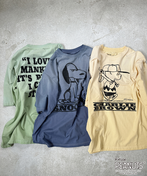 FRAMeWORK（フレームワーク）の「JOHNBULL/ジョンブル PEANUTS SNOOPY TEE（Tシャツ/カットソー・レディース・ネイビー・FREE）」の14枚目の写真