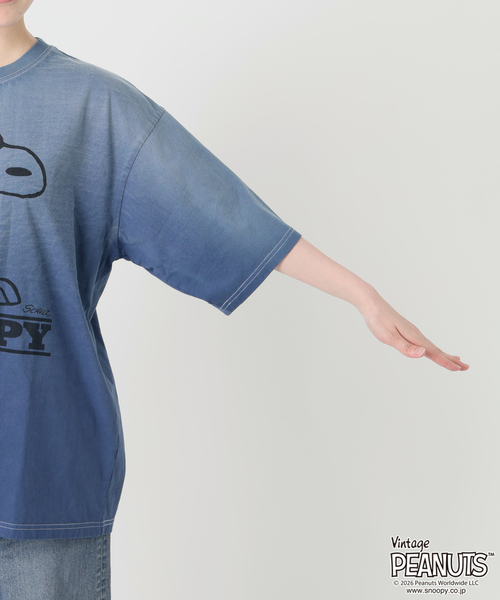 FRAMeWORK（フレームワーク）の「JOHNBULL/ジョンブル PEANUTS SNOOPY TEE（Tシャツ/カットソー・レディース・ネイビー・FREE）」の20枚目の写真