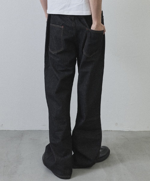 Shoowtime（ショウタイム）の「Button Fly Grunge Denim / ボタンフライグランジデニム（デニムパンツ・メンズ・ブラック・MEDIUM/LARGE/X-LARGE）」の15枚目の写真