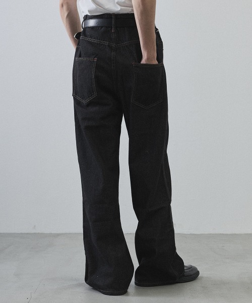 Shoowtime（ショウタイム）の「Button Fly Grunge Denim / ボタンフライグランジデニム（デニムパンツ・メンズ・ブラック・MEDIUM/LARGE/X-LARGE）」の18枚目の写真