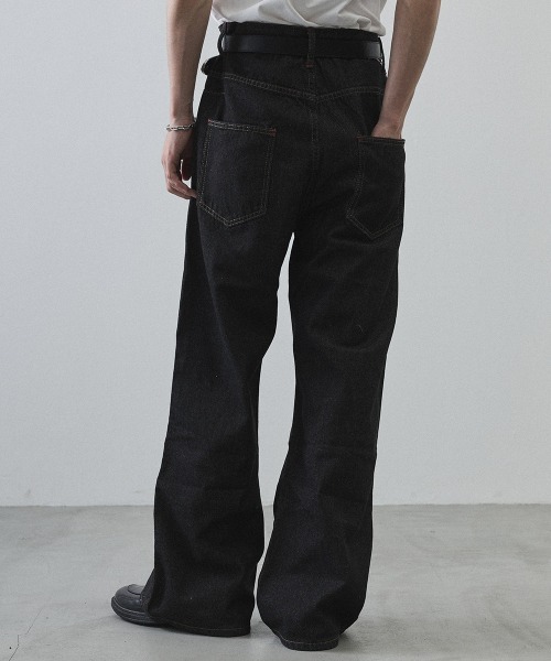 Shoowtime（ショウタイム）の「Button Fly Grunge Denim / ボタンフライグランジデニム（デニムパンツ・メンズ・ブラック・MEDIUM/LARGE/X-LARGE）」の19枚目の写真