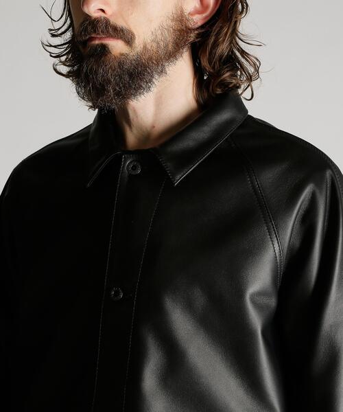 schott(ショット)の「Schott/ショット/LAMB LEATHER COVERALL JACKET/ラムレザー カバーオール ジャケット(ライダースジャケット・メンズ・ブラック・M/L/XL/2XL)」の12枚目の写真