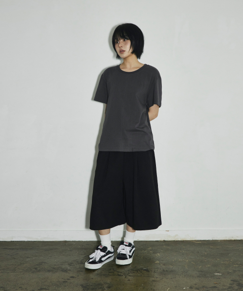 SCALLYWAG（スカリーワグ）の「プルアップバミューダスウェットショーツ[ブラック]（その他パンツ・レディース・その他・LARGE/MEDIUM）」の5枚目の写真