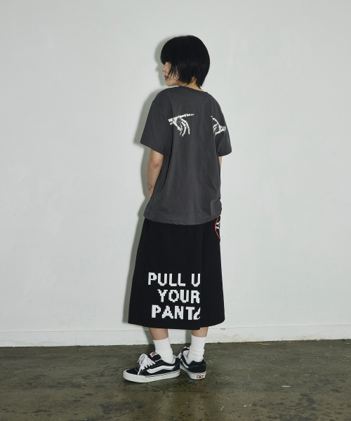 SCALLYWAG（スカリーワグ）の「プルアップバミューダスウェットショーツ[ブラック]（その他パンツ・レディース・その他・LARGE/MEDIUM）」の3枚目の写真