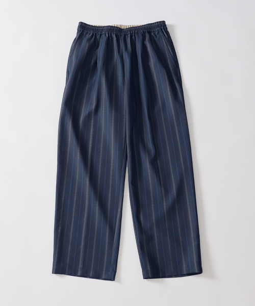 B.C STOCK（ベーセーストック）の「Stripe Print PT（その他パンツ・メンズ・ネイビー/ホワイト・LARGE/MEDIUM）」の2枚目の写真