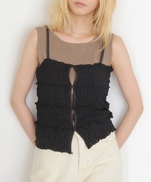 CLEIO | 【CLEIO】リンクルメロウキャミトップス WRINKLE MELLOW CAMI TOP(キャミソール)