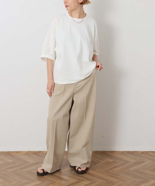 JOURNAL STANDARD LUXE(ジャーナルスタンダード ラックス)の「Olivia's PO(Tシャツ/カットソー・レディース・カーキ/ホワイト/チャコールグレー・FREE)」の12枚目の写真
