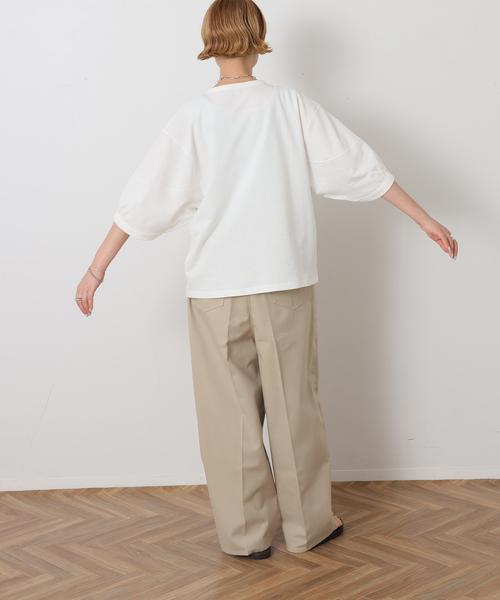 JOURNAL STANDARD LUXE(ジャーナルスタンダード ラックス)の「Olivia's PO(Tシャツ/カットソー・レディース・カーキ/ホワイト/チャコールグレー・FREE)」の13枚目の写真