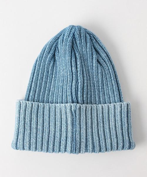 BEAUTY&YOUTH UNITED ARROWS（ビューティーアンドユースユナイテッドアローズ）の「BY コットン リブ ワッチキャップ◆（ニットキャップ/ビーニー・メンズ・ピンク/ダークグレー/ライトブルー/その他1/その他2/その他3/オリーブ・FREE）」の8枚目の写真