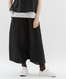 nop de nod | リネンレーヨンサルエルスカートパンツ(その他パンツ)