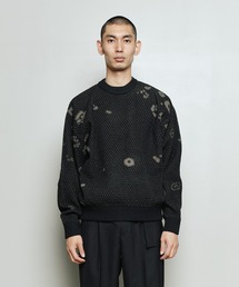 bal | JACQUARD PATTERN CREWNECK SWEATER(ニット/セーター)