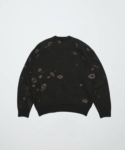 bal(バル)の「JACQUARD PATTERN CREWNECK SWEATER(ニット/セーター・メンズ・ブラック/ブラウン/グレー・3/2/1)」の12枚目の写真