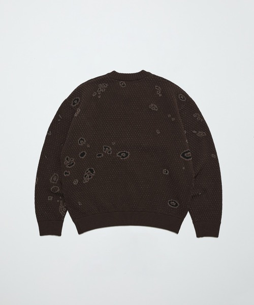 bal(バル)の「JACQUARD PATTERN CREWNECK SWEATER(ニット/セーター・メンズ・ブラック/ブラウン/グレー・3/2/1)」の18枚目の写真