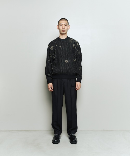 bal(バル)の「JACQUARD PATTERN CREWNECK SWEATER(ニット/セーター・メンズ・ブラック/ブラウン/グレー・3/2/1)」の19枚目の写真