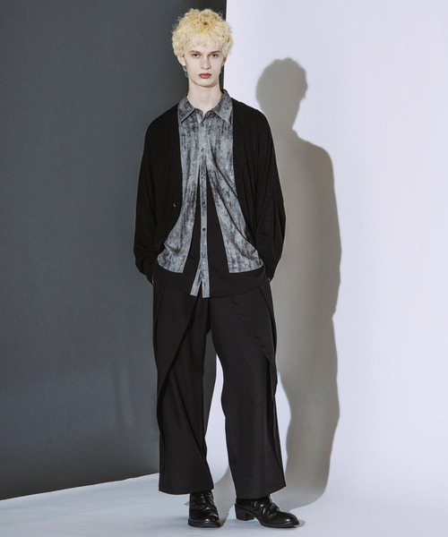 NO ID.(ノーアイディ)の「【NO ID.】Front Wrap Trousers / フロント ラップ トラウザーズ(その他パンツ・メンズ・ブラック/その他23・2/1)」の6枚目の写真