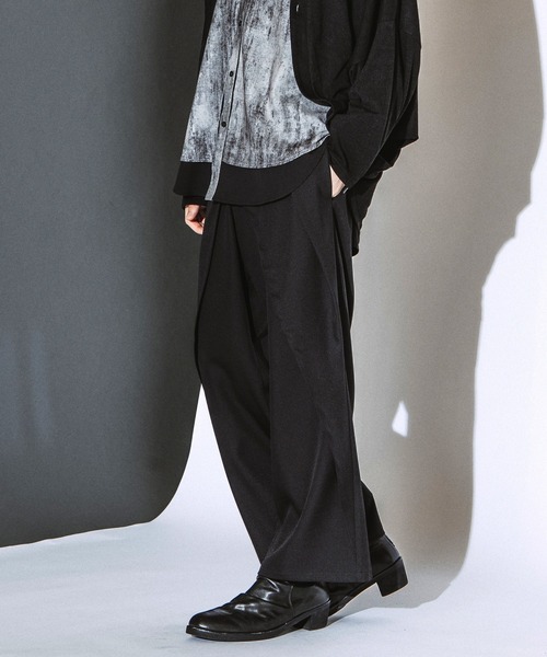 NO ID.(ノーアイディ)の「【NO ID.】Front Wrap Trousers / フロント ラップ トラウザーズ(その他パンツ・メンズ・ブラック/その他23・2/1)」の14枚目の写真