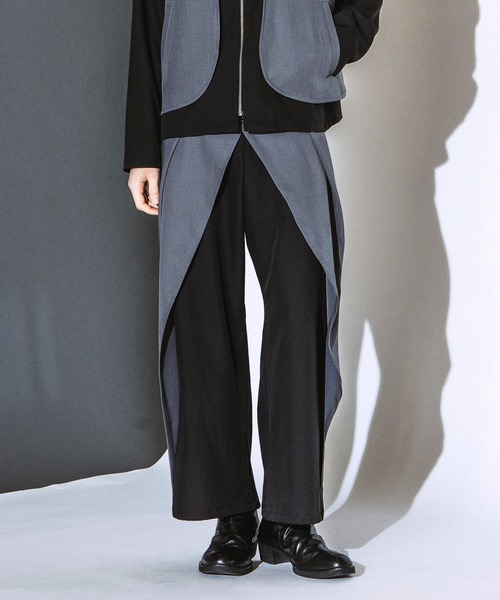 NO ID.(ノーアイディ)の「【NO ID.】Front Wrap Trousers / フロント ラップ トラウザーズ(その他パンツ・メンズ・ブラック/その他23・2/1)」の20枚目の写真