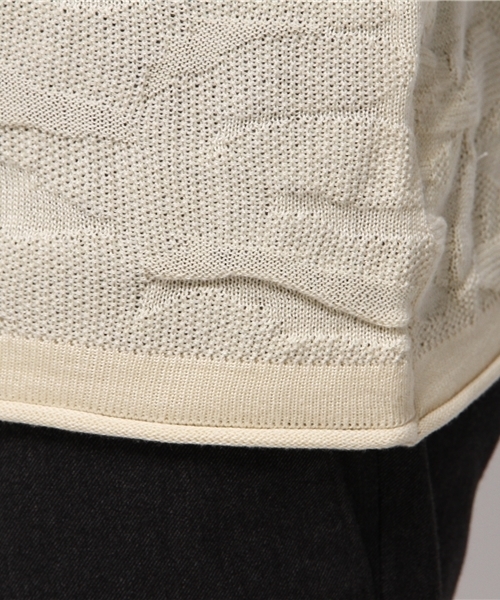 Denime（ドゥニーム）の「カモジャガードニット（ニット/セーター・メンズ・オリーブ/アイボリー/ブラック・MEDIUM/LARGE/X-LARGE）」の10枚目の写真