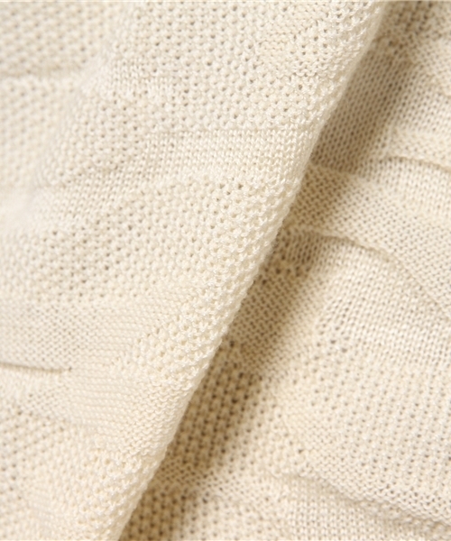 Denime（ドゥニーム）の「カモジャガードニット（ニット/セーター・メンズ・オリーブ/アイボリー/ブラック・MEDIUM/LARGE/X-LARGE）」の11枚目の写真