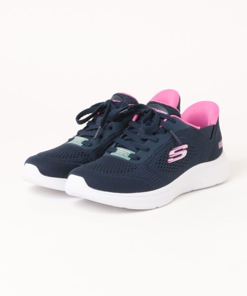 SKECHERS(スケッチャーズ)の「SKECHERS スケッチャーズ SWIFT FIT スウィフトフィット ROSEATE 3.0-YOUTHFUL SPRING【軽量】レディーススニーカー(ロージエイト)(スニーカー・レディース・ブラック系その他/ブルー系その他/グレー系その他・25.0cm/22.5cm/23.0cm/24.0cm/23.5cm/24.5cm)」の3枚目の写真