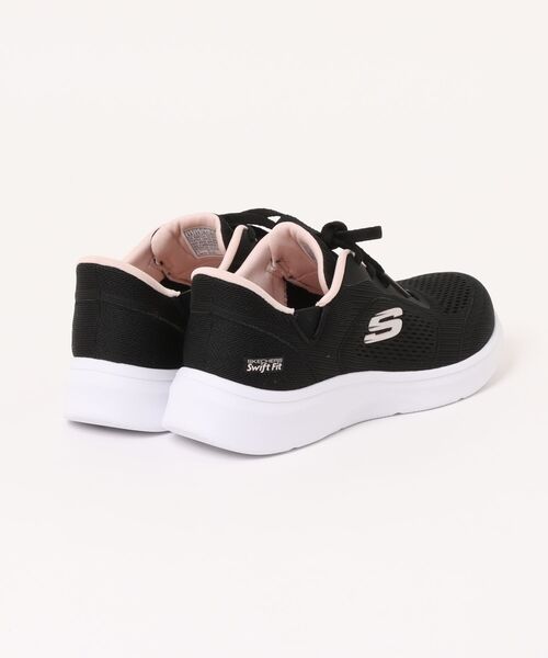 SKECHERS(スケッチャーズ)の「SKECHERS スケッチャーズ SWIFT FIT スウィフトフィット ROSEATE 3.0-YOUTHFUL SPRING【軽量】レディーススニーカー(ロージエイト)(スニーカー・レディース・ブラック系その他/ブルー系その他/グレー系その他・25.0cm/22.5cm/23.0cm/24.0cm/23.5cm/24.5cm)」の4枚目の写真