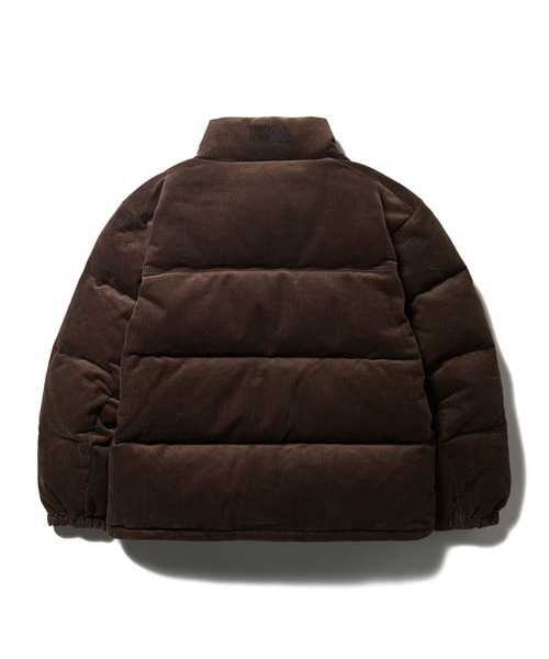 FIRST DOWN(ファーストダウン)の「FIRST DOWN USA (ファーストダウン) BUBBLE DOWN JKT CORDUROY リバーシブル コーデュロイ ダウンジャケット メンズ F242104(ダウンジャケット/コート・メンズ・ブラウン/ブラック・LL/L/M)」の5枚目の写真