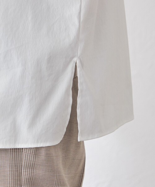 MACKINTOSH LONDON(マッキントッシュ ロンドン)の「【婦人画報10月号掲載】コットンナイロンストレッチボウタイブラウス(シャツ/ブラウス・レディース・ブラウン系その他5/ブルー系その他4/オフホワイト・38/40)」の11枚目の写真